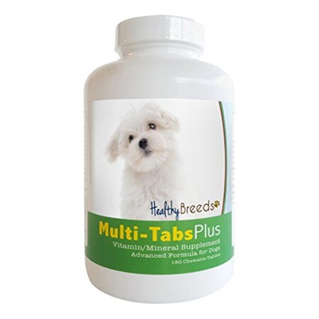 Healthy Breeds Maltese Multi-Tabs Plus Chewable Tablets, 180 Count HE125932